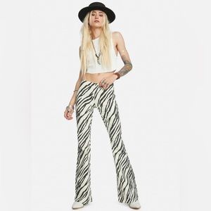 free people we the free low rise flare pull on jeans